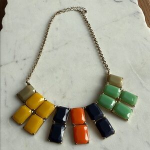 Vintage Elegant Multicolor Statement Necklace
